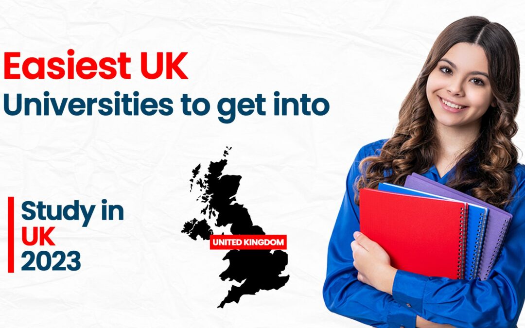 easiest UK universities to get into