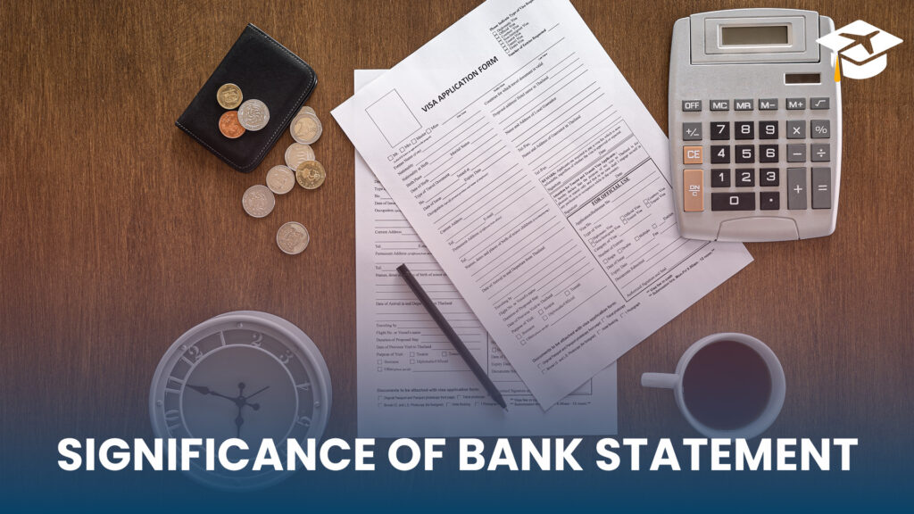 significance of bank statement