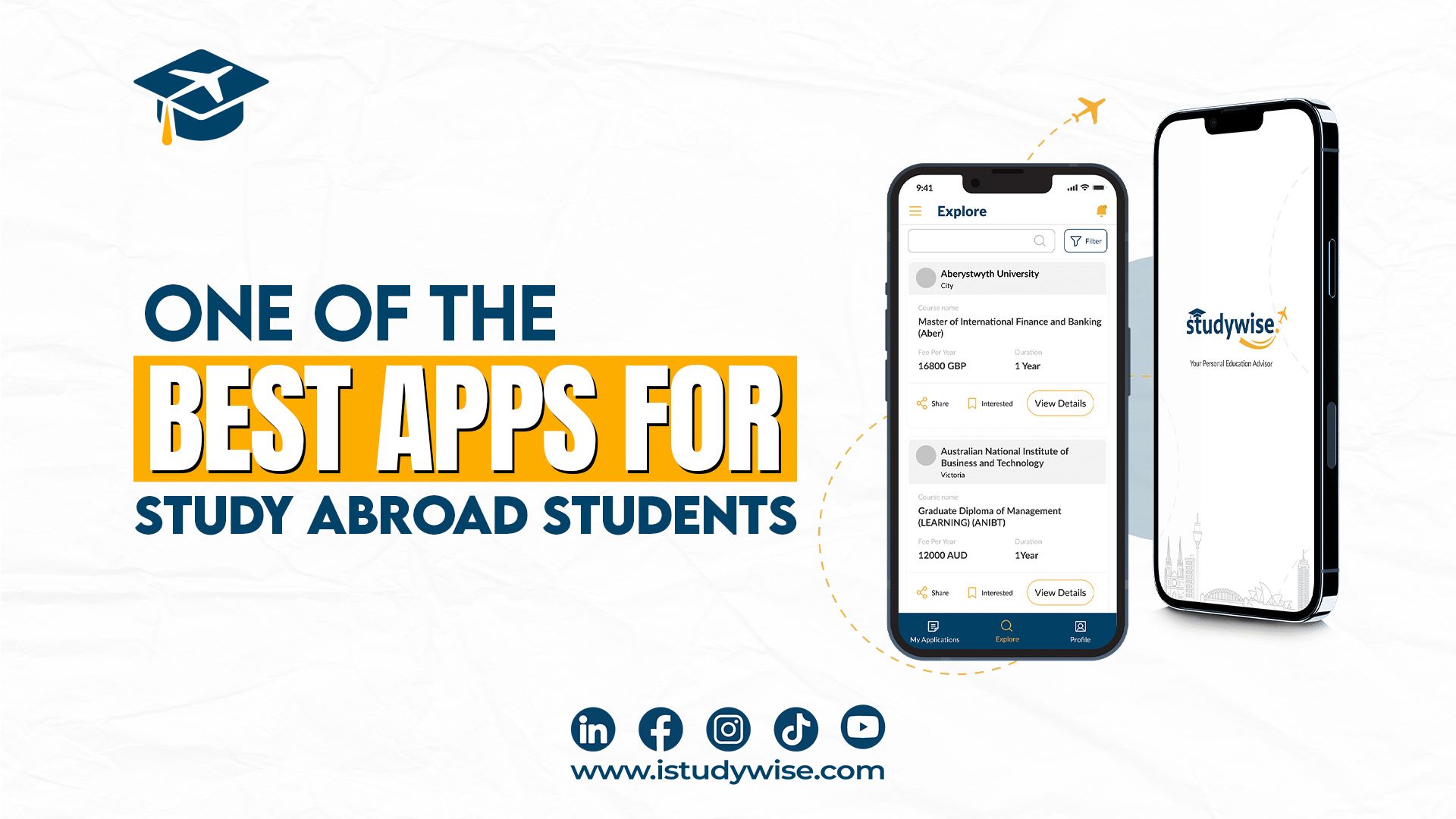 Best App for study abroad students studywise
