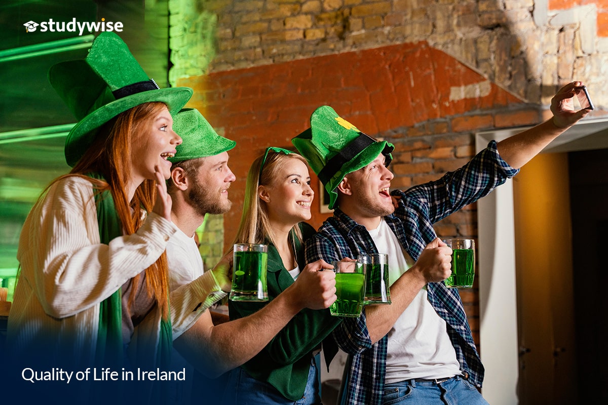 quality life of international students in Ireland